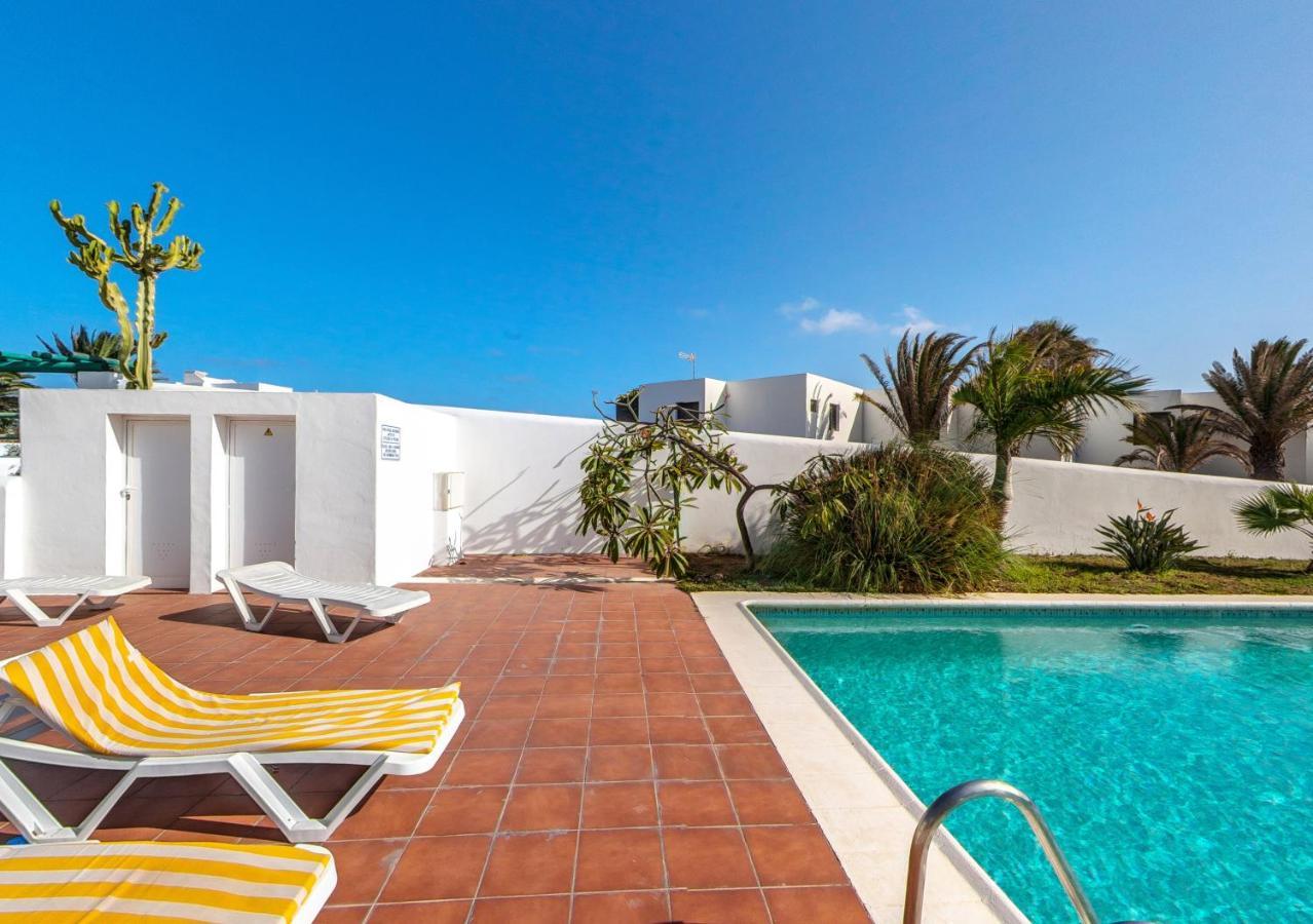 Ferienwohnung B16-Duplex Luminoso+ Piscina A 150 M Del Mar Charco del Palo Exterior foto