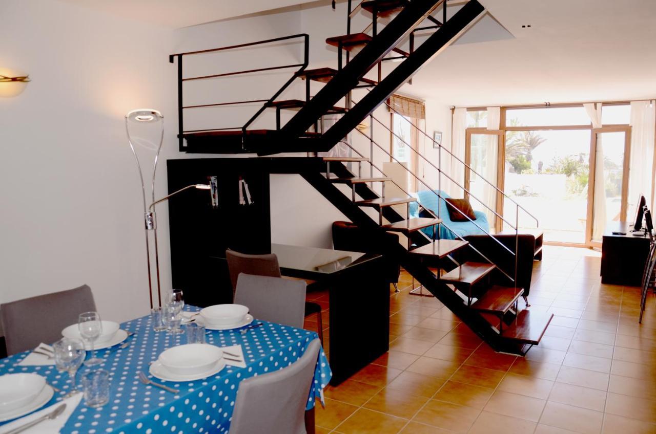 Ferienwohnung B16-Duplex Luminoso+ Piscina A 150 M Del Mar Charco del Palo Exterior foto